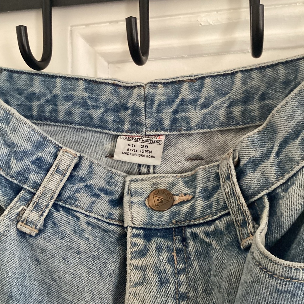 VINTAGE GUESS JEANS SIZE 29 - Picture 4 of 6
